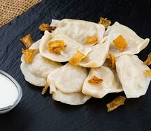 Вареники постные с картофелем