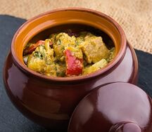 Баклажаны в горшочке