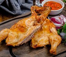 Цыплёнок на углях