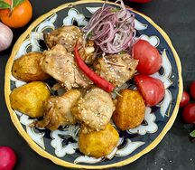 Казан-кебаб из курицы