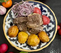 Казан кебаб из говядины