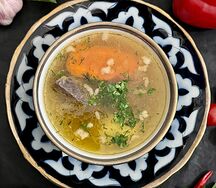 Шурпа с говядиной