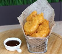 Креветки в кляре и сухарях панко