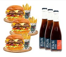 Комбо на команию с классическим бургером