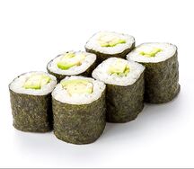 Мини-ролл с авокадо