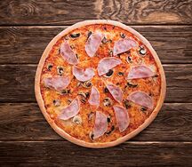 Ветчина и грибы (30см)