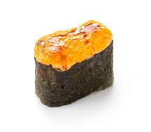 Запеченные суши с лососем