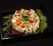 Салат с крабом