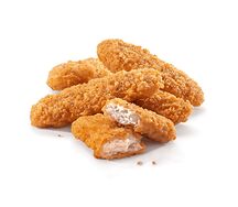 Стрипсы из куриной грудки в панировке