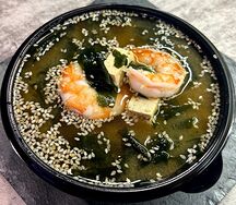 Мисо суп с креветками