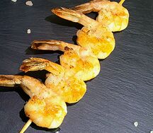 Шашлычок из креветки