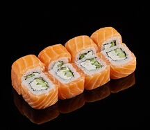 Роллы Филадельфия с огурцом