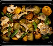 Салат Картофель с грибами 