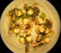 Крем-суп с нутом