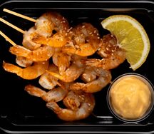 Креветки с соусом Том ям 