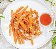 Батат фри с сыром