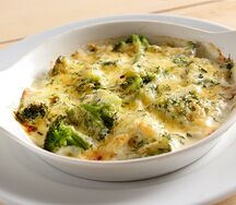 Капуста брокколи запеченная с сыром