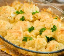 Капуста цветная запеченная с сыром