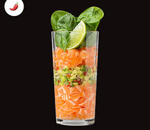 Тартар из лосося