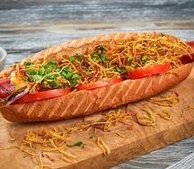 Хот-дог Датский с куриной сосиской