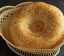 Лепешка узбекская