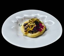 Бефстроганов с картофельным пюре