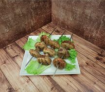 Шампиньоны на углях