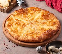 Хачапури из слоеного теста