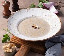 Суп-пюре из белых грибов