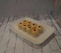 Запеченный ролл Сырный с курицей