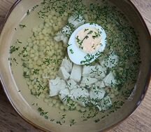 Куриный бульон, птитим