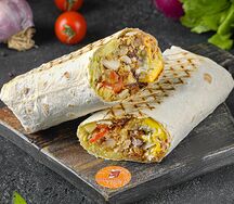 Шаурма по-братски с курицей