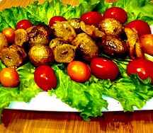 Картофель с курдюком