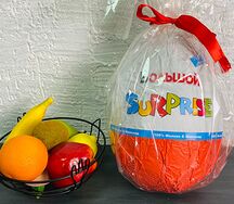 Большое шоколадное яйцо M 