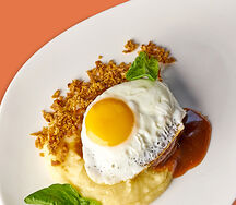 Бифштекс с картоф. пюре