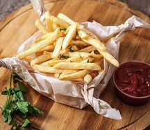 Картофель по-деревенски с беконом