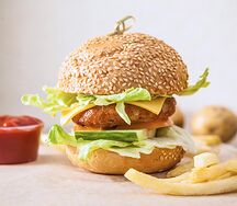 Бургер с курицей