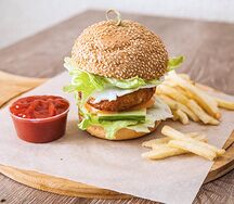 Бургер с говядиной