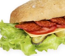 Сэндвич с пепперони