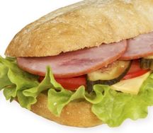 Сэндвич с ветчиной