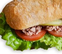 Сэндвич с тунцом постный