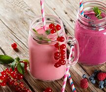 Смузи клубника-банан