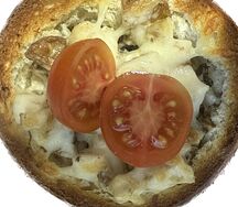 Жюльен с курицей и грибами