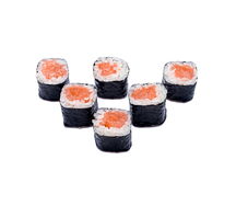 Мини-ролл с лососем