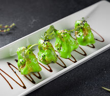 Креветки в соусе Васаби