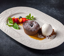 Шоколадный флан