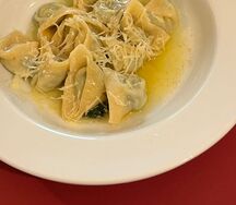 Равиоли с копченой уткой