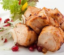 Шашлык из куриного филе