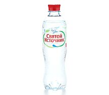 Вода Святой источник с газом