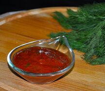 Фирменный красный соус 